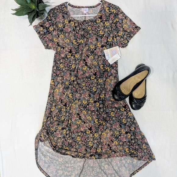 LuLaRoe Dresses & Skirts - NWT LuLaRoe Abstract Floral Carly - Small